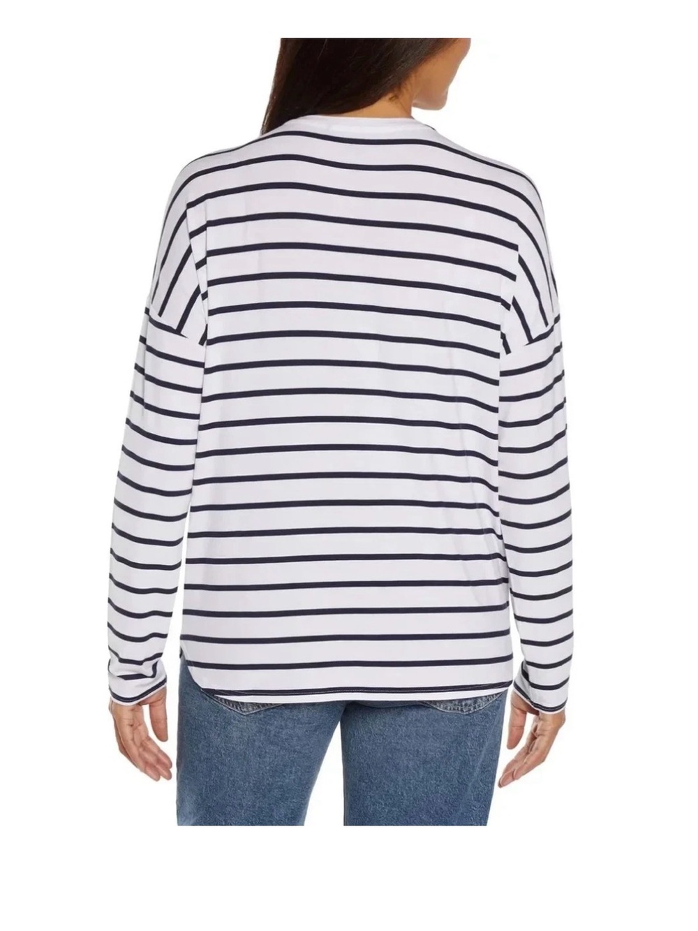 Organic Cotton Vintage Crewneck T-Shirt Size L - Picture 3 of 7